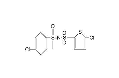 S-(p-chlorophenyl)-N-[(5-chloro-2-thienyl)sulfonyl]-S-methylsulfoximine