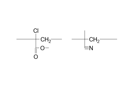 Poly(methyl alpha-chloroacrylate-co-methacrylonitrile)