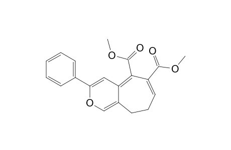 3-Phenyl-8,9-dihydro-cyclohepta[c]pyran-5,6-dicarboxylic acid dimethyl ester