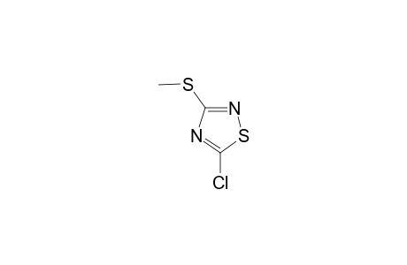 1,2,4-Thiadiazole, 5-chloro-3-(methylthio)-