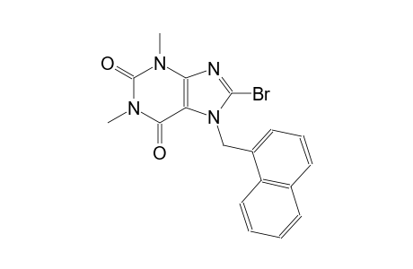 8-bromo-1,3-dimethyl-7-(1-naphthylmethyl)-3,7-dihydro-1H-purine-2,6-dione