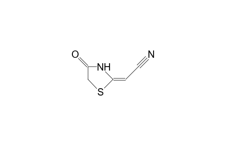 4-OXO-delta2,alpha-THIAZOLIDINEACETONITRILE