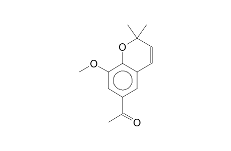 8-METHOXYENCECALIN;6-ACETOXY-8-METHOXY-BENZO-ALPHA-PYRAN