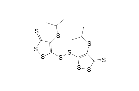 5,5'-DITHIOBIS-(4-ISOPROPYLTHIO-1,2-DITHIOL-3-THIONE)