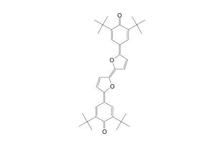 5,5'-Bis(3,5-di-tert-butyl-4-oxo-2,5-cyclohexadien-1-ylidene)-5,5'-dihydro-2,2'-bifuran