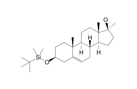 (3S,8R,9S,10R,13S,14S,17S)-3-[tert-butyl(dimethyl)silyl]oxy-10,13,17-trimethyl-1,2,3,4,7,8,9,11,12,14,15,16-dodecahydrocyclopenta[a]phenanthren-17-ol