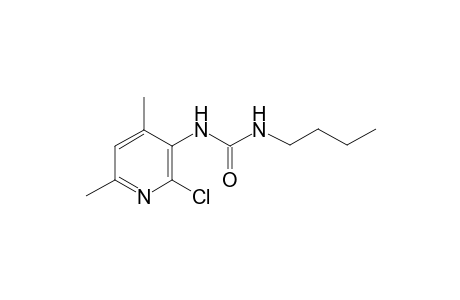 urea, N-butyl-N'-(2-chloro-4,6-dimethyl-3-pyridinyl)-