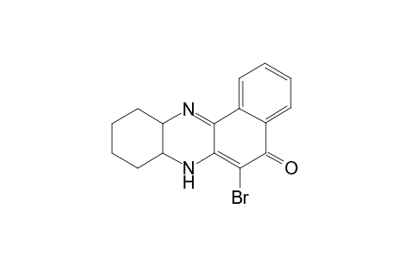 6-Bromanyl-7a,8,9,10,11,11a-hexahydro-7H-benzo[a]phenazin-5-one