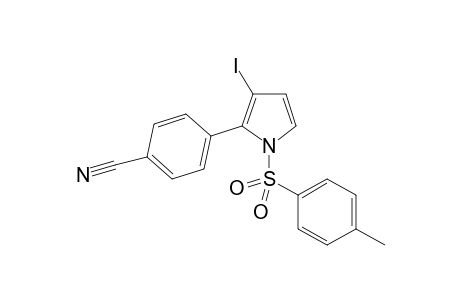 4-(3-Iodo-1-tosyl-1H-pyrrol-2-yl)benzonitrile