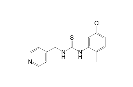 1-(5-chloro-o-tolyl)-3-[(4-pyridyl)methyl]-2-thiourea