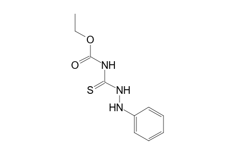 1-thioimidicarboxylic acid, 3-ethyl ester, 1-(2-phenylhydrazide)