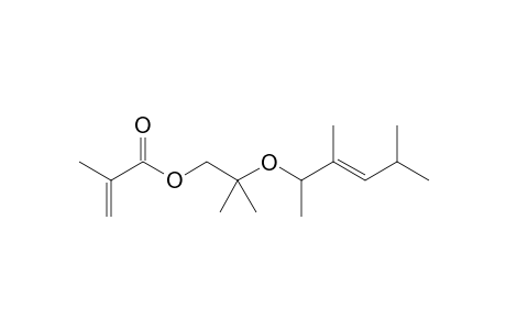 (2"E/Z)-2'-Methyl-2'-(1",2",4"-trimethylpent-2"-enyloxy)propyl 2-methylacrylate