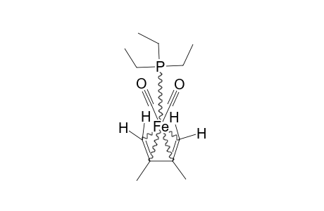 DICARBONYL-[1-4-ETA-(2,3-DIMETHYLBUTA-1,3-DIENE)]-(TRIETHYLPHOSPHINE)-IRON