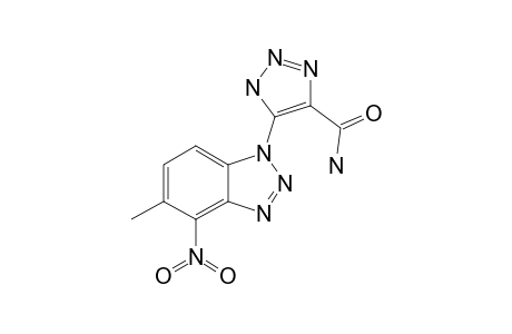 4-[(4-NITRO-5-METHYL)-BENZOTRIAZOL-1-YL]-5-CARBOXAMIDO-1,2,3-TRIAZOLE