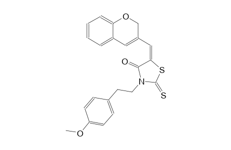 4-thiazolidinone, 5-(2H-1-benzopyran-3-ylmethylene)-3-[2-(4-methoxyphenyl)ethyl]-2-thioxo-, (5E)-