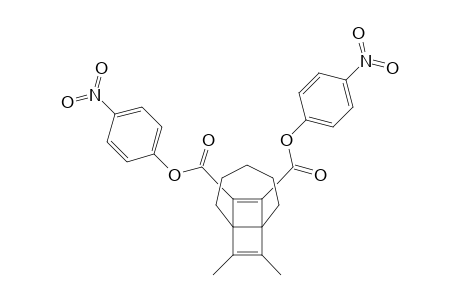 Tricyclo[5.2.2.01,7]undeca-8,10-diene-8,9-dicarboxylic acid, 10,11-dimethyl-, bis(4-nitrophenyl) ester