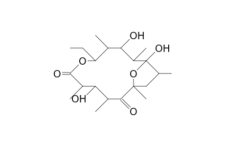 5-Deoxy-5-oxo-erythronolide B 5,9-hemiketale