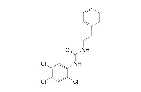 1-phenethyl-3-(2,4,5-trichlorophenyl)urea