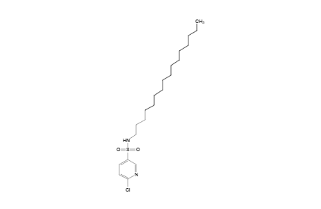 6-chloro-N-hexadecyl-3-pyridinesulfonamide