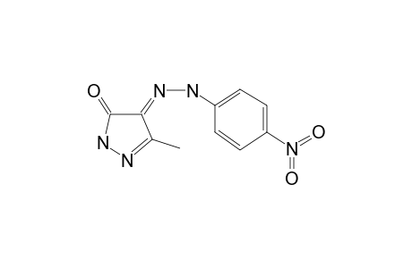 3-Methyl-4-p-nitrophenylhydrazono-2-pyrazolin-5-one