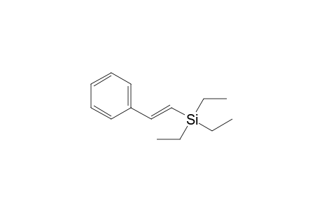 Triethyl[(E)-2-phenylethenyl]silane