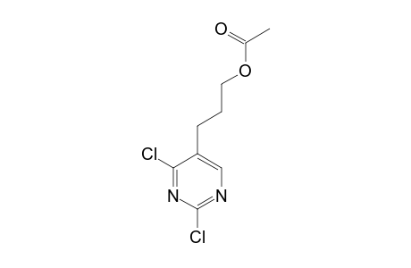 5-(3-ACETOXYPROPYL)-2,4-DICHLOROPYRIMIDINE