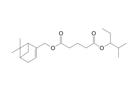 Glutaric acid, myrtenyl 2-methylpent-3-yl ester