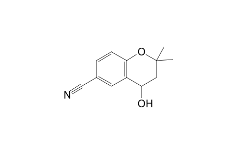 4-Hydroxy-2,2-dimethylchroman-6-carbonitrile