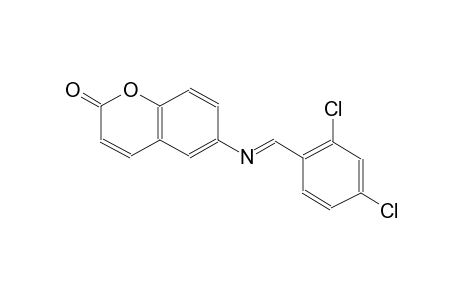 6-(2,4-Dichlorobenzylideneamino)coumarin