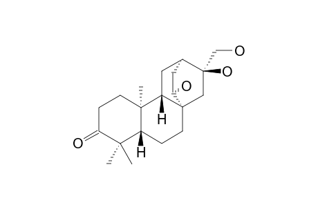 ENT-(14S),16-ALPHA,17-TRIHYDROXY-ATISAN-3-ONE