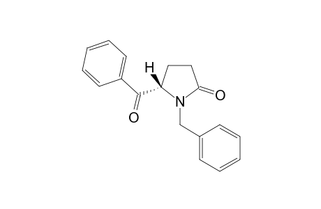 (5S)-5-(phenylcarbonyl)-1-(phenylmethyl)pyrrolidin-2-one