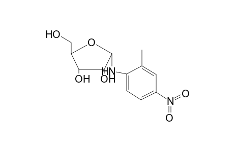 N-(2-methyl-4-nitrophenyl)pentofuranosylamine