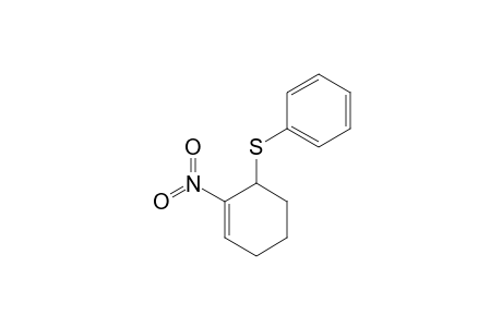 (2-nitrocyclohex-2-en-1-yl)sulfanylbenzene