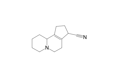 1,2,3,4,6,7,8,9,10,10b-decahydrocyclopenta[a]quinolizine-8-carbonitrile