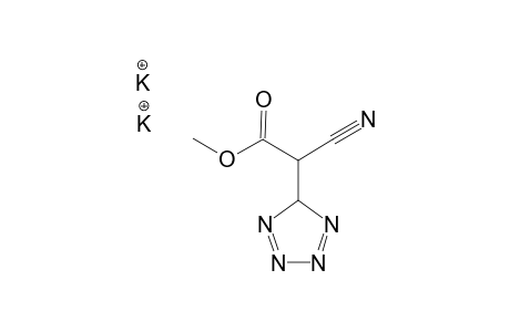 METHYL-2-(4,5-DIHYDRO-1H-TETRAZOL-5-YLIDENE)-2-CYANOACETATE-DIPOTASSIUM-SALT