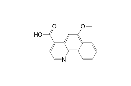 6-Methoxy-4-benzo[h]quinolinecarboxylic acid