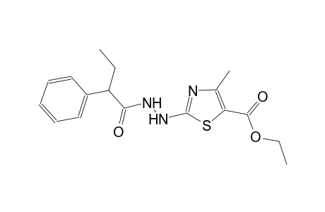 ethyl 4-methyl-2-[2-(2-phenylbutanoyl)hydrazino]-1,3-thiazole-5-carboxylate