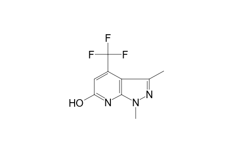 1,3-dimethyl-4-(trifluoromethyl)-1H-pyrazolo[3,4-b]pyridin-6-ol