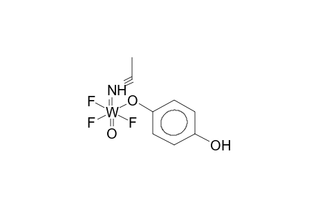 TRIFLUORO(PARA-HYDROXYPHENOXY)OXOTUNGSTENE ACETONITRIL COMPLEX