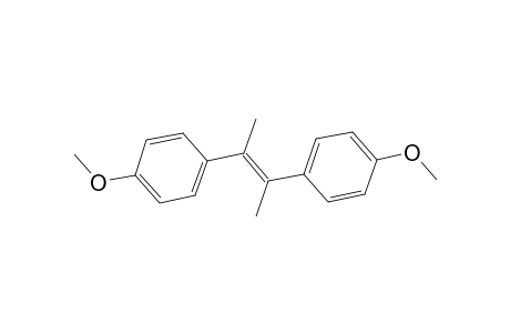 Stilbene, 4,4'-dimethoxy-.alpha.,.alpha.'-dimethyl-