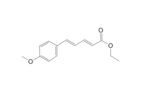 5-[p-Methoxyphenyl]-2,4-pentadienoic acid ethyl ester