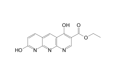 4,8-DIHYDROXY-3-ANTHYRIDINECARBOXYLIC ACID, ETHYL ESTER