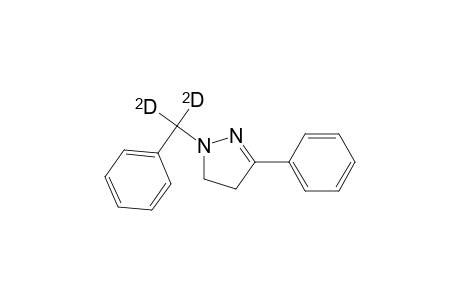 1H-Pyrazole, 4,5-dihydro-3-phenyl-1-(phenylmethyl-D2)-