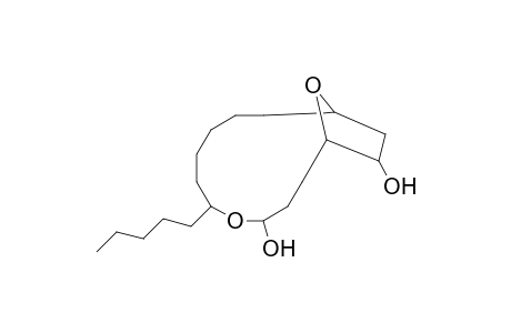 1-Hydroxy-6-pentyl-5,15-dioxabicyclo[10.2.1]pentadecane-4,14-dione