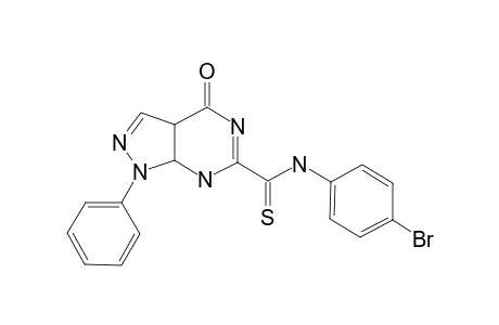 6-[N-(4-Bromophenyl)thiocarbamoyl]-1-phenylpyrazolo[3,4-d]-4-(1H)pyrimidinone