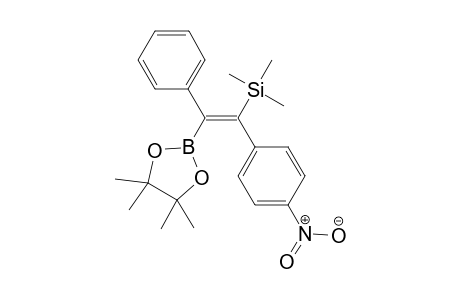 (Z)-1-(Trimethylsilyl)-1-(4-nitrophenyl)-2-phenyl-2-(4,4,5,5-tetramethyl-1,3,2-dioxaborolan-2-yl)ethene