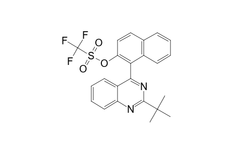 1-(2-TERT.-BUTYL-QUINAZOLIN-4-YL)-2-NAPHTHYL-(TRIFLUOROMETHYL)-SULFONATE