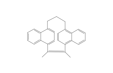 anti-1,2-Dimethyl[3.2](1,4)naphthalenophan-1-ene