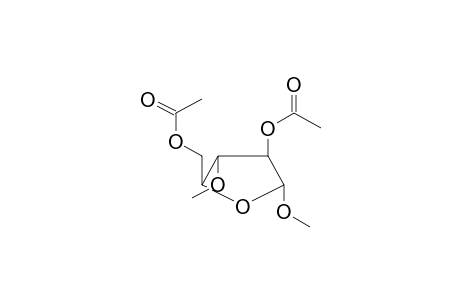 METHYL 3-O-METHYL-2,5-DI-O-ACETYL-ALPHA-L-ARABINOFURANOSIDE