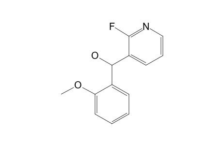 2-fluoro-alpha-(o-methoxyphenyl)-3-pyridinemethanol